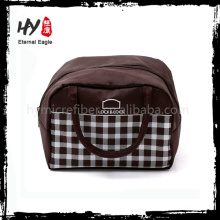 Easy to carry refrigerated cooler bags, insulated lunch box cooler bag, compound non woven cooler bag